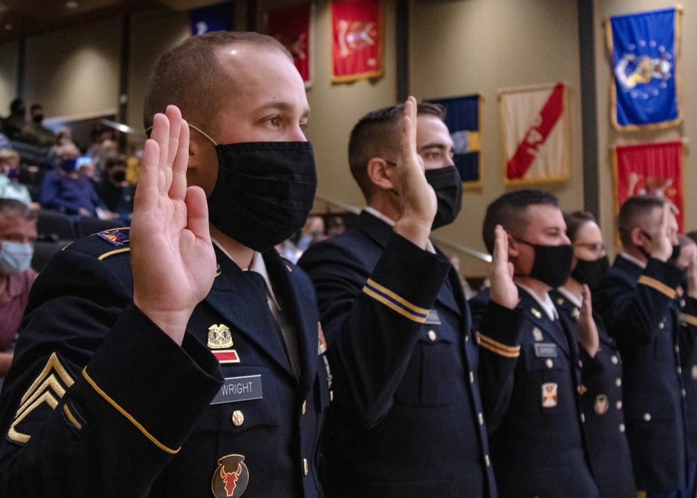 Regional Training Institute Graduates Warrant Officer Candidates