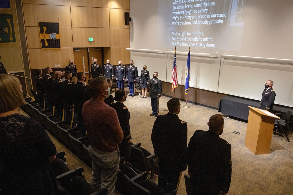 Regional Training Institute Graduates Warrant Officer Candidates