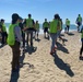 Volunteers assist with oil spill cleanup at Doheny State Beach