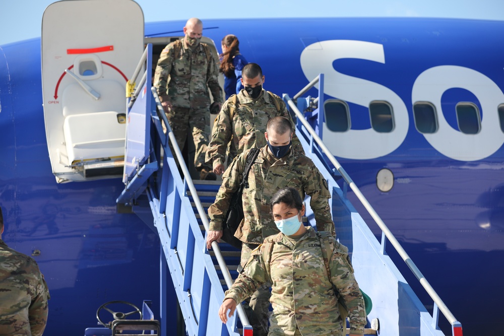 TF Atterbury: Oregon National Guard arrive to support Operation Allies Welcome