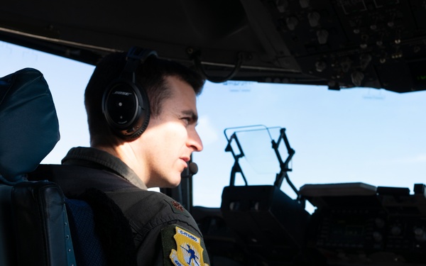 Flight carrying Air Force and Army leadership marks reopening of Pope Army Airfield