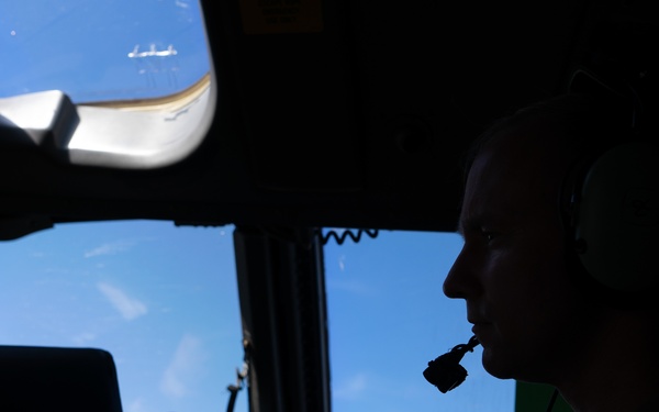 Flight carrying Air Force and Army leadership marks reopening of Pope Army Airfield