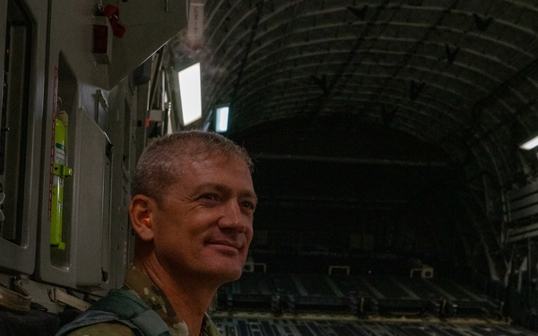 Flight carrying Air Force and Army leadership marks reopening of Pope Army Airfield