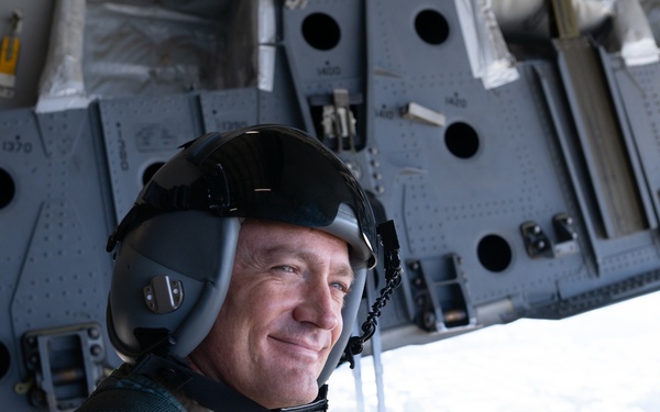 Flight carrying Air Force and Army leadership marks reopening of Pope Army Airfield