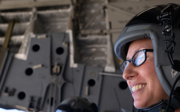 Flight carrying Air Force and Army leadership marks reopening of Pope Army Airfield