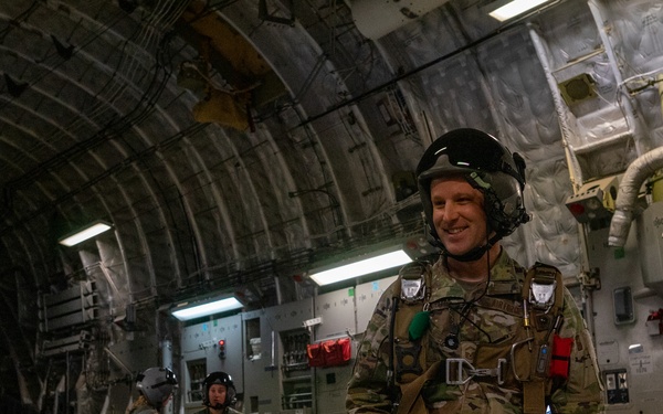 Flight carrying Air Force and Army leadership marks reopening of Pope Army Airfield