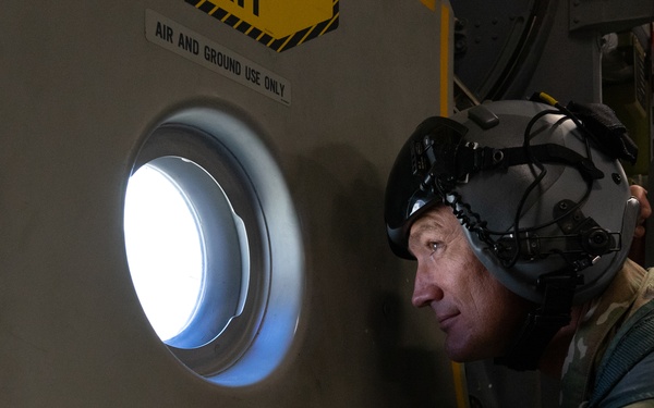 Flight carrying Air Force and Army leadership marks reopening of Pope Army Airfield