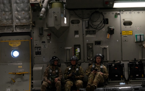 Flight carrying Air Force and Army leadership marks reopening of Pope Army Airfield