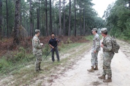 Senior leaders participate in threat-based training
