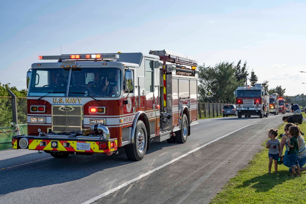Kadena Air Base Fire &amp; Emergency Services Vehicle Parade