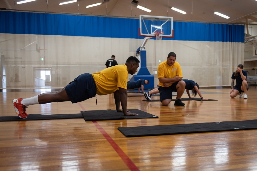 NAF Atsugi's Physical Readiness Test