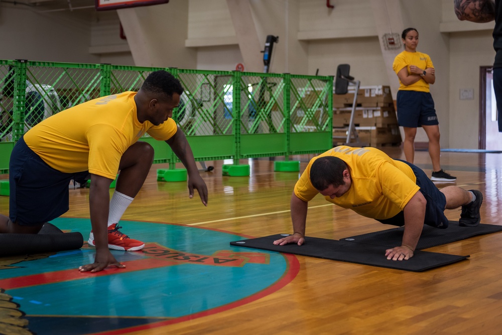 NAF Atsugi's Physical Readiness Test