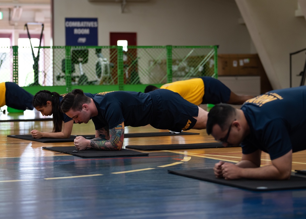 NAF Atsugi's Physical Readiness Test
