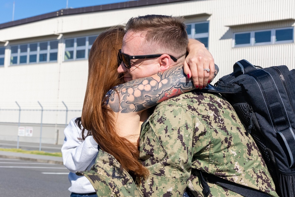 No Place Like Home: CVW-5 returns from deployment with 5th,7th fleet