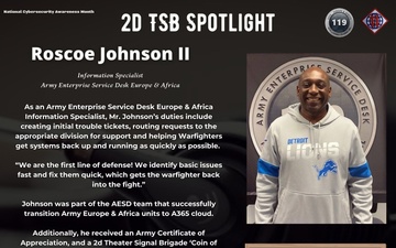 2d TSB Spotlight - Roscoe Johnson II