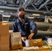 USS Charleston Organizes Supplies