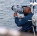 USS Charleston Sailor Stands Watch