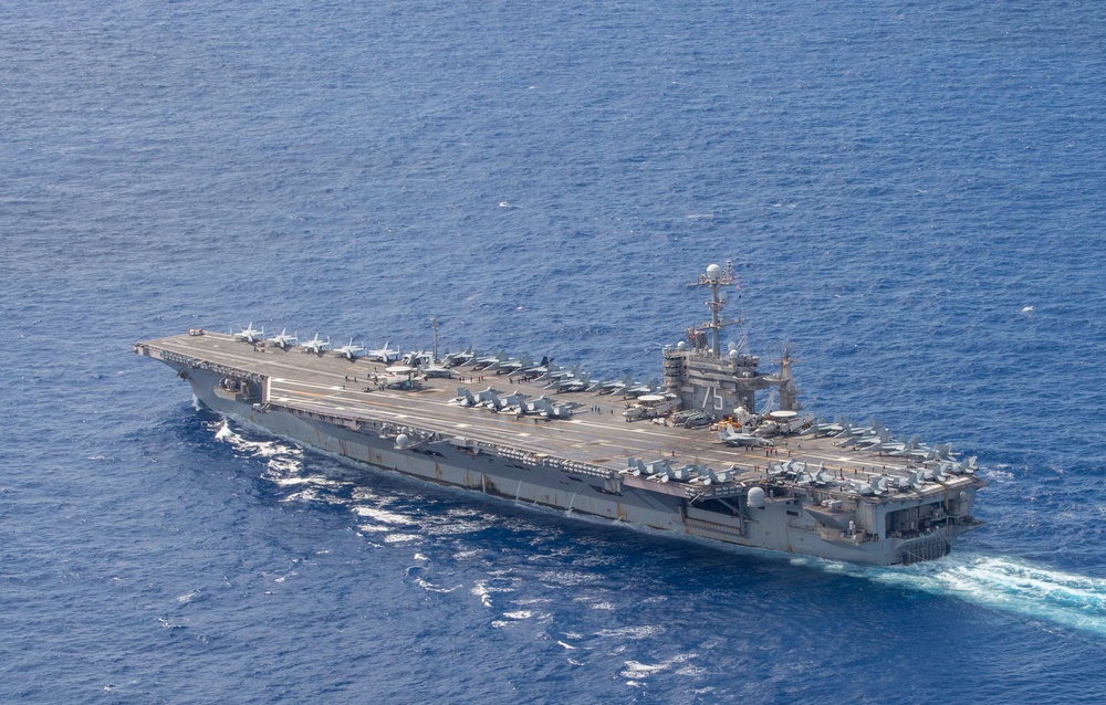 Truman is conducting readiness training in the Atlantic Ocean in preparation for future operations.