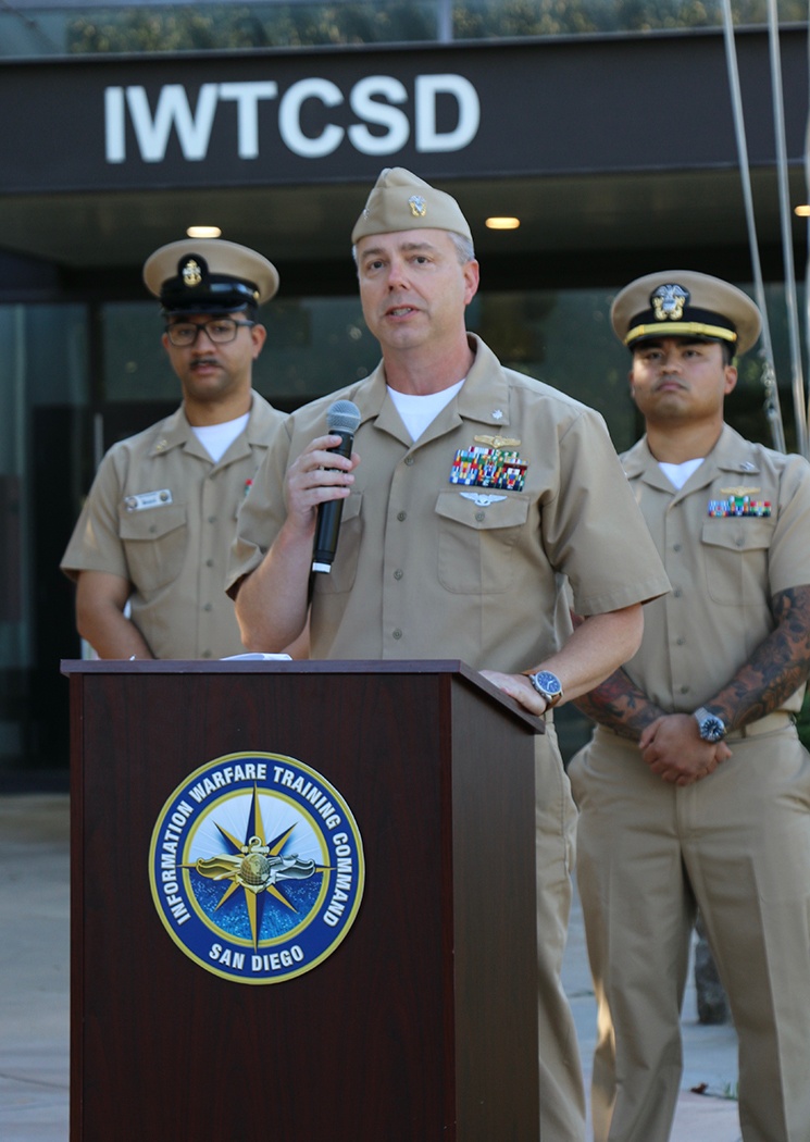 IWTCSD Celebrates Navy's 246th Birthday