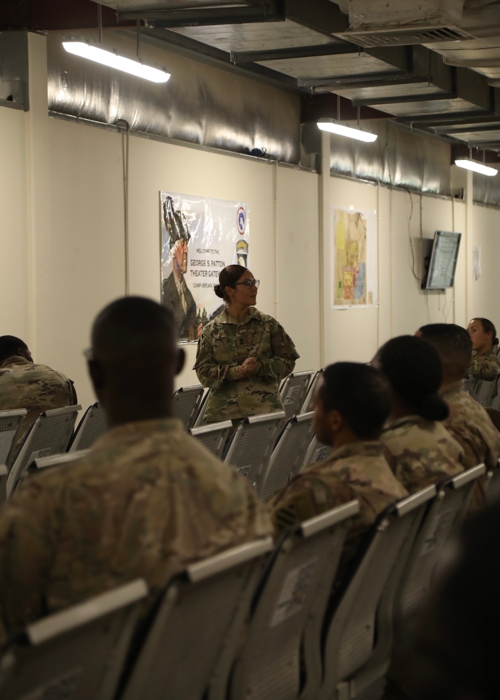 3rd DSB Soldiers held a AG University Class