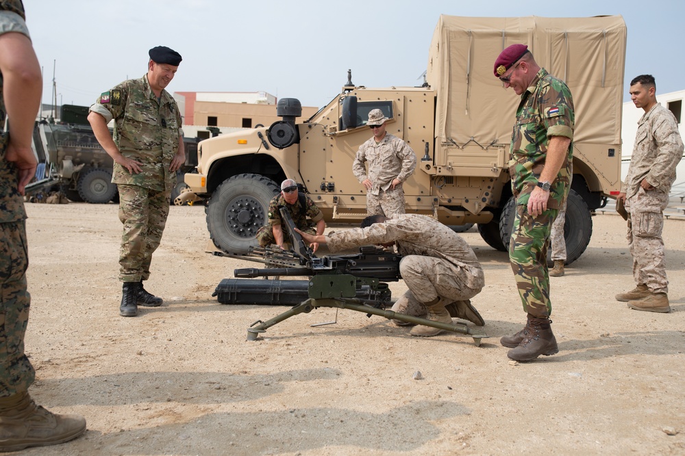 NATO Allies visit/observe MCAGCC training facilities.