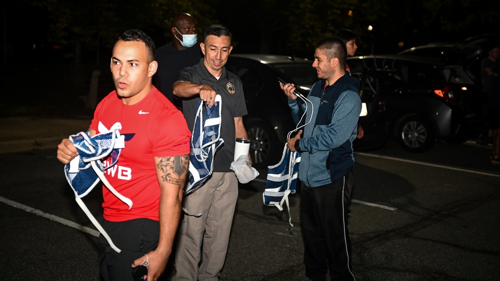 IADC staff and students run the 2021 Army Ten-Miler