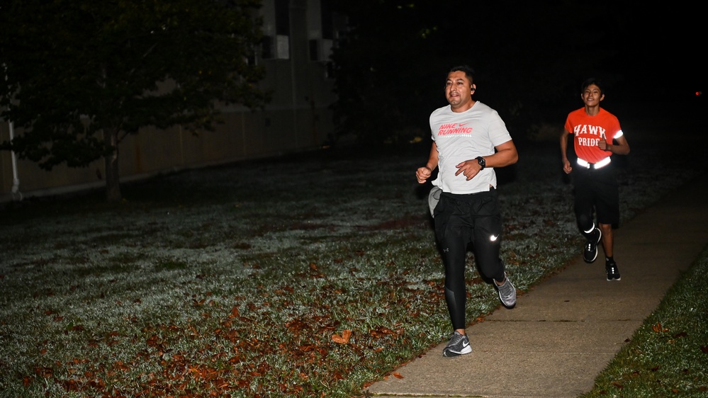 IADC staff and students run the 2021 Army Ten-Miler
