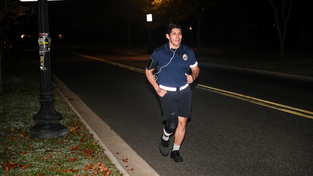 IADC staff and students run the 2021 Army Ten-Miler