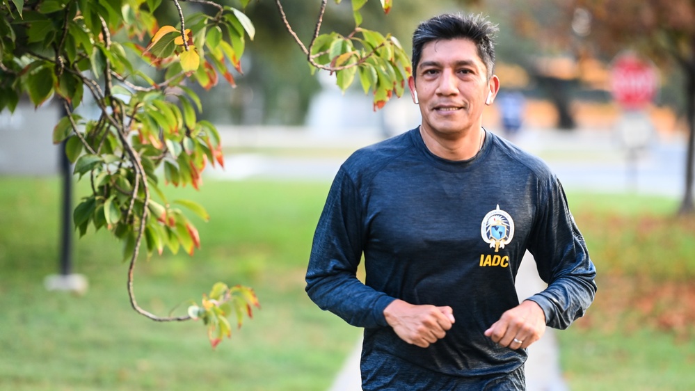 IADC staff and students run the 2021 Army Ten-Miler