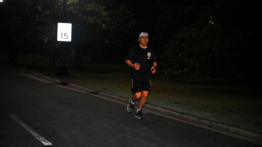 IADC staff and students run the 2021 Army Ten-Miler
