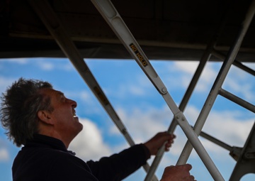 British-American Committee tours 9EBS at RAF Fairford