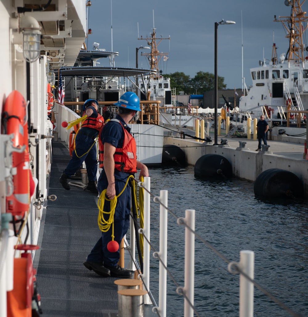 Cutter Angela McShan crew returns to port