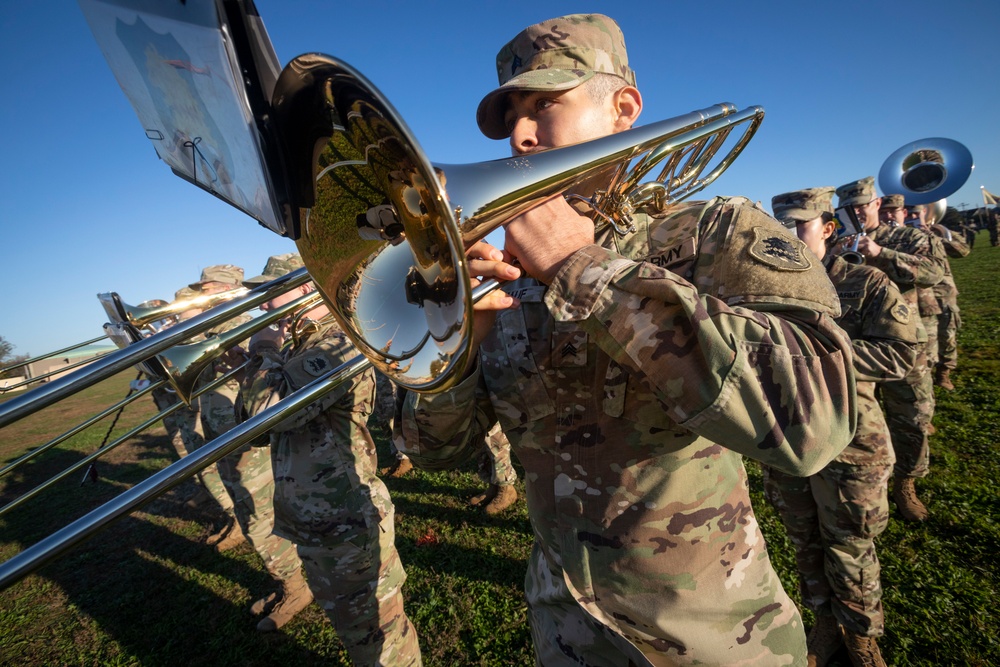 63rd Army Band prepares for Military Review