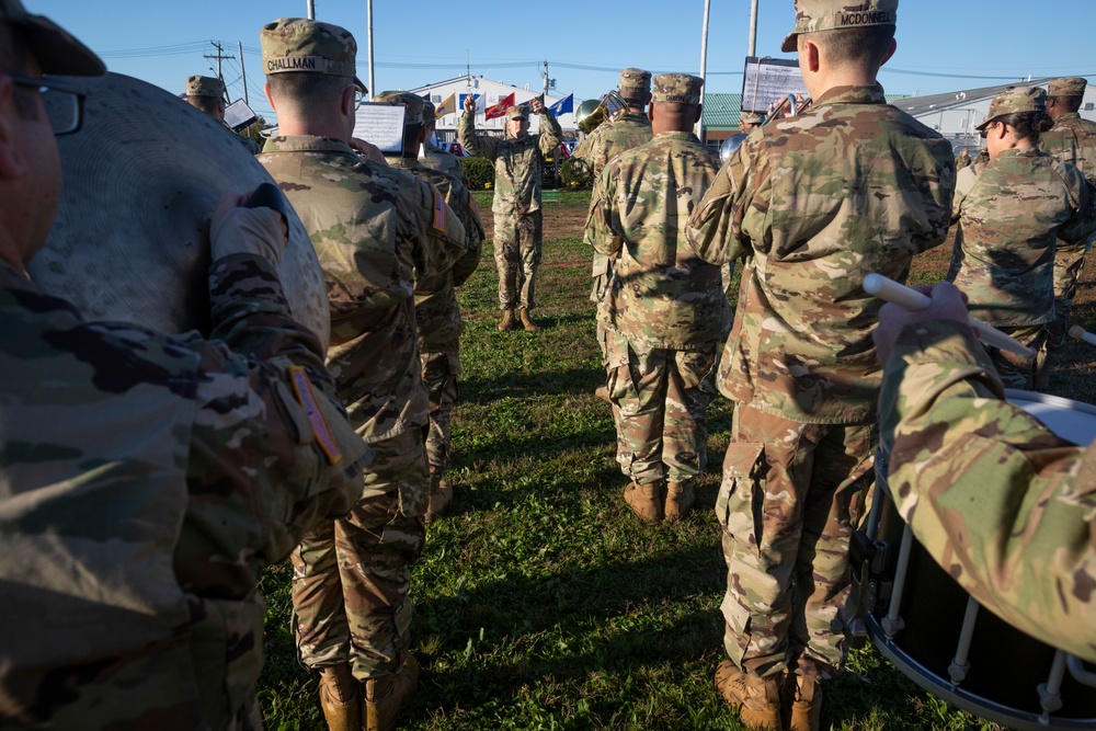 63rd Army Band prepares for Military Review