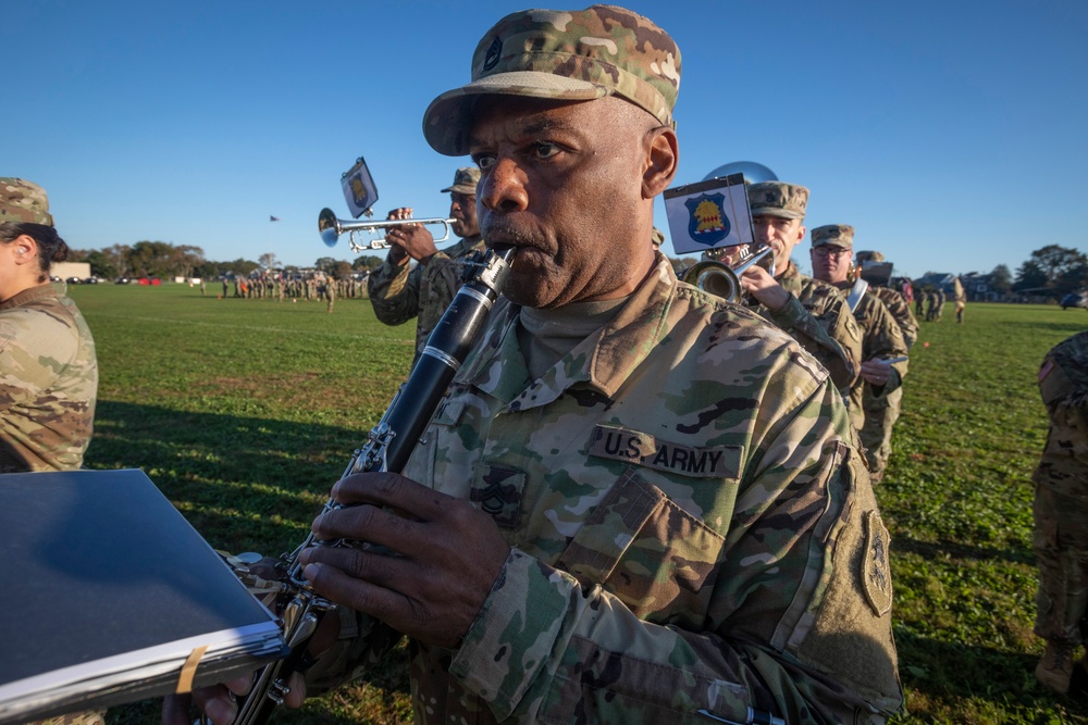 63rd Army Band prepares for Military Review