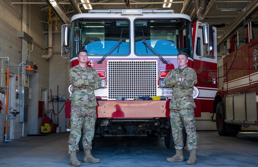 Serving together, brothers bond as AF Reserve firefighters