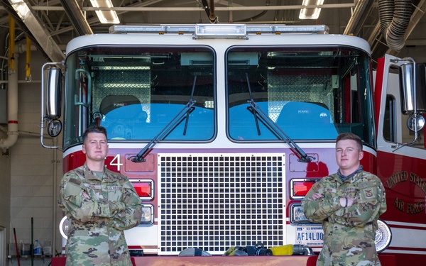 Serving together, brothers bond as AF Reserve firefighters