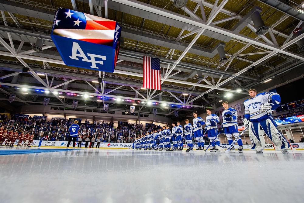 U.S. Air Force Academy Hockey vs University of Denver 2021