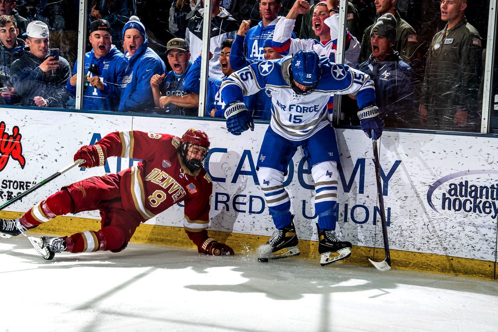 U.S. Air Force Academy Hockey vs University of Denver 2021