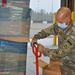 IGR soldiers donate time to sort donations for Afghan evacuees