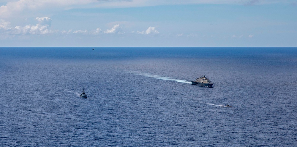 USS Billings Conducts a Bilateral Maritime Ex with Jamaica