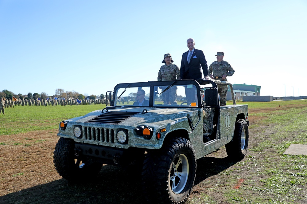 42D RSG Soldiers Participate in Annual Military Review Ceremony