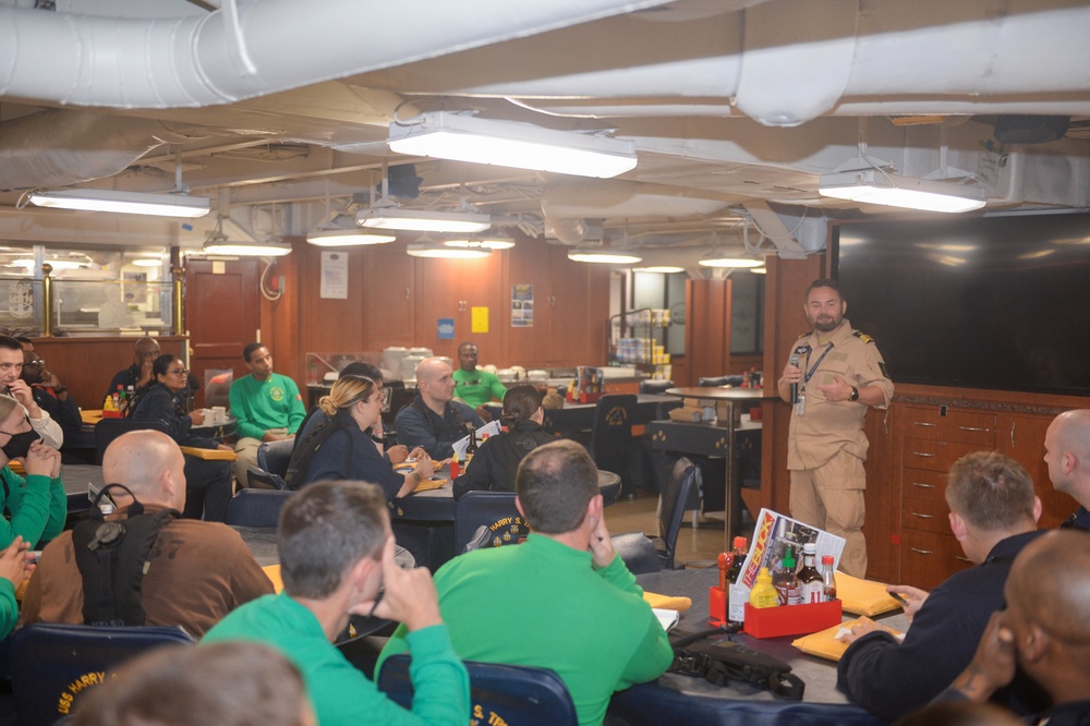 Truman is conducting readiness training in the Atlantic Ocean in preparation for future operations.