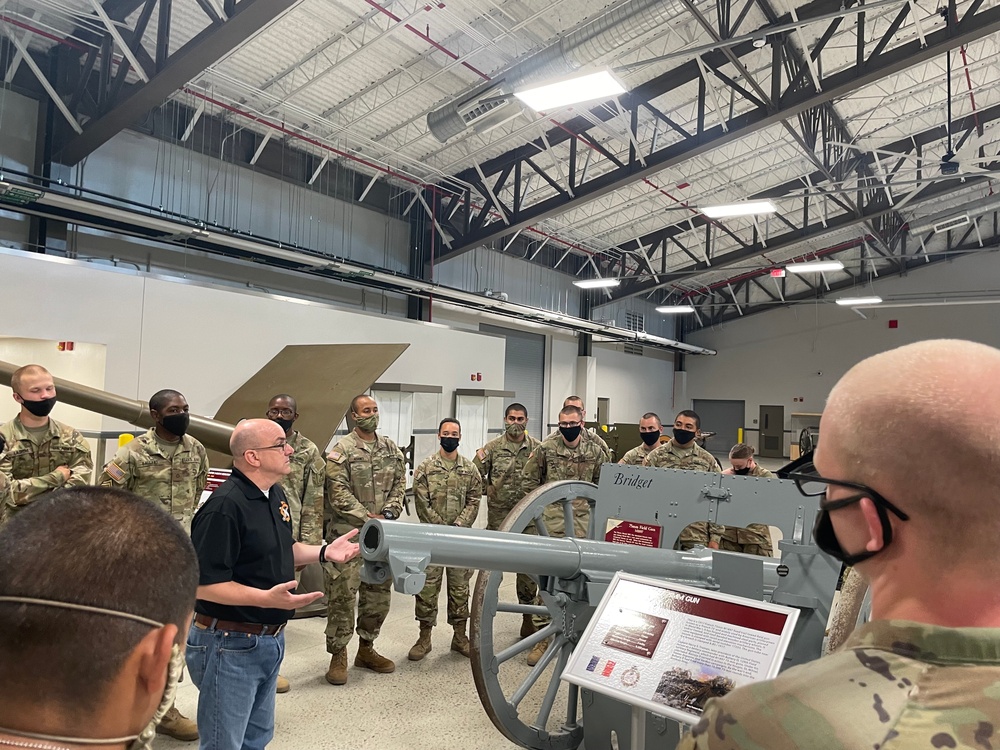 Soldiers tour U.S. Army Ordnance Training Support Facility