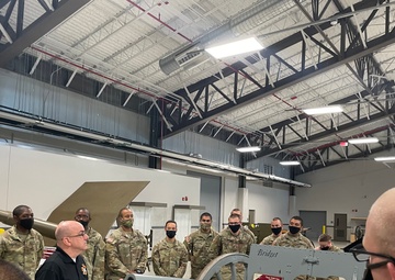 Soldiers tour U.S. Army Ordnance Training Support Facility