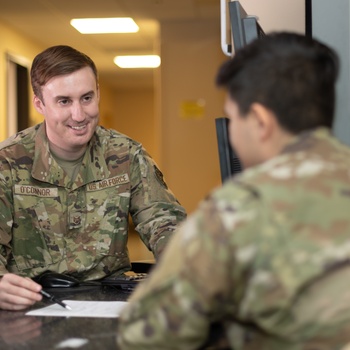 Health services management specialists at Travis AFB