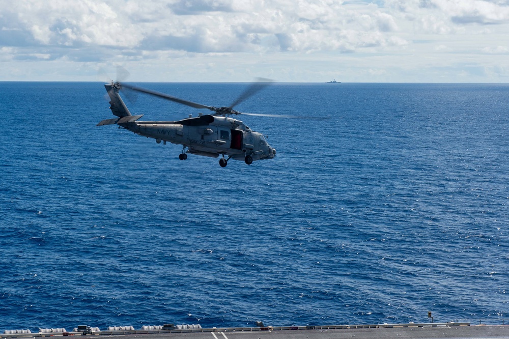 Truman is conducting readiness training in the Atlantic Ocean in preparation for future operations.