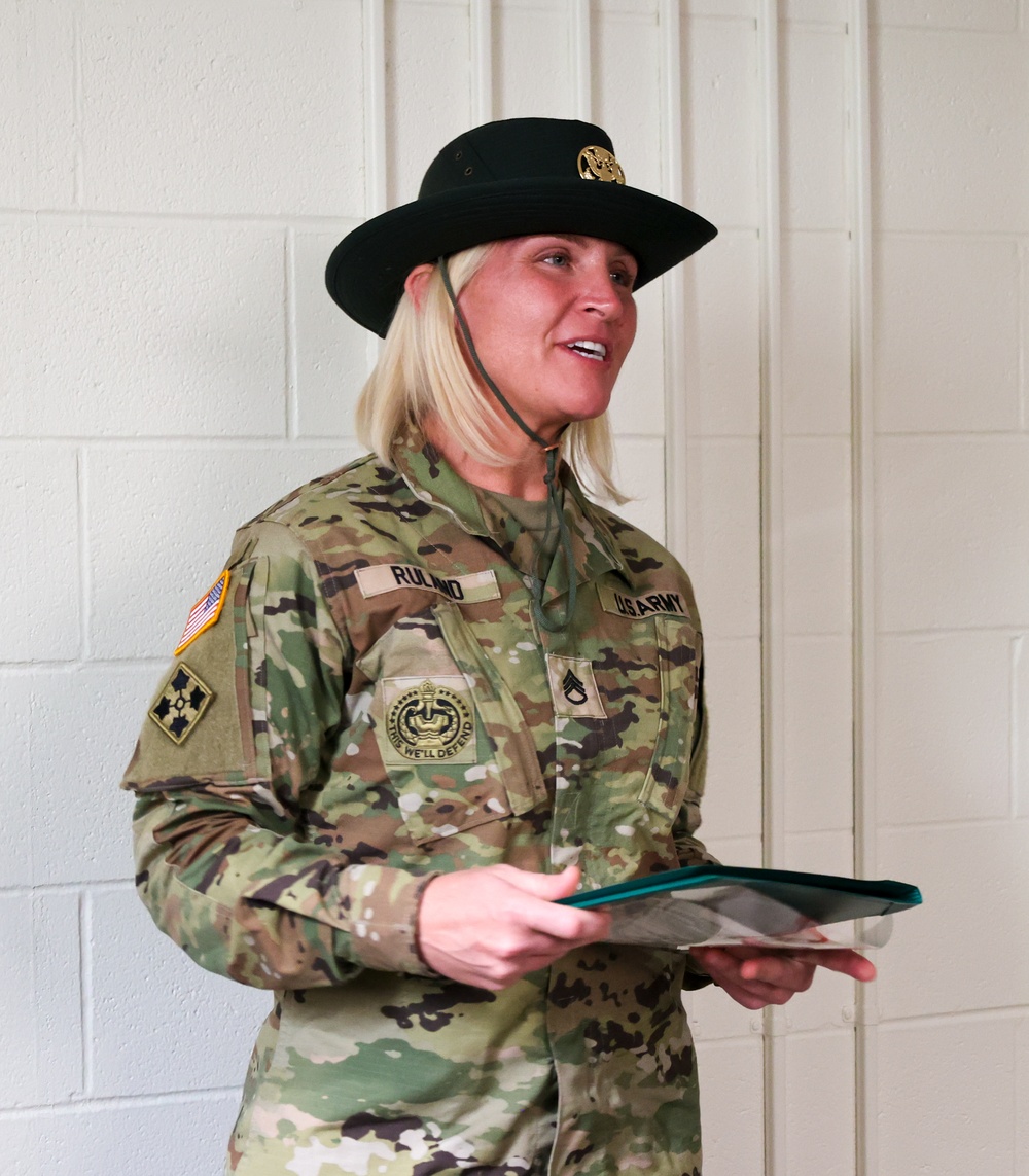 Staff Sgt. Michelle Ruland receives ARCOM