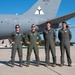 97 AMW honors fallen WWII Airman with KC-46 flyover