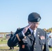 97 AMW honors fallen WWII Airman with KC-46 flyover